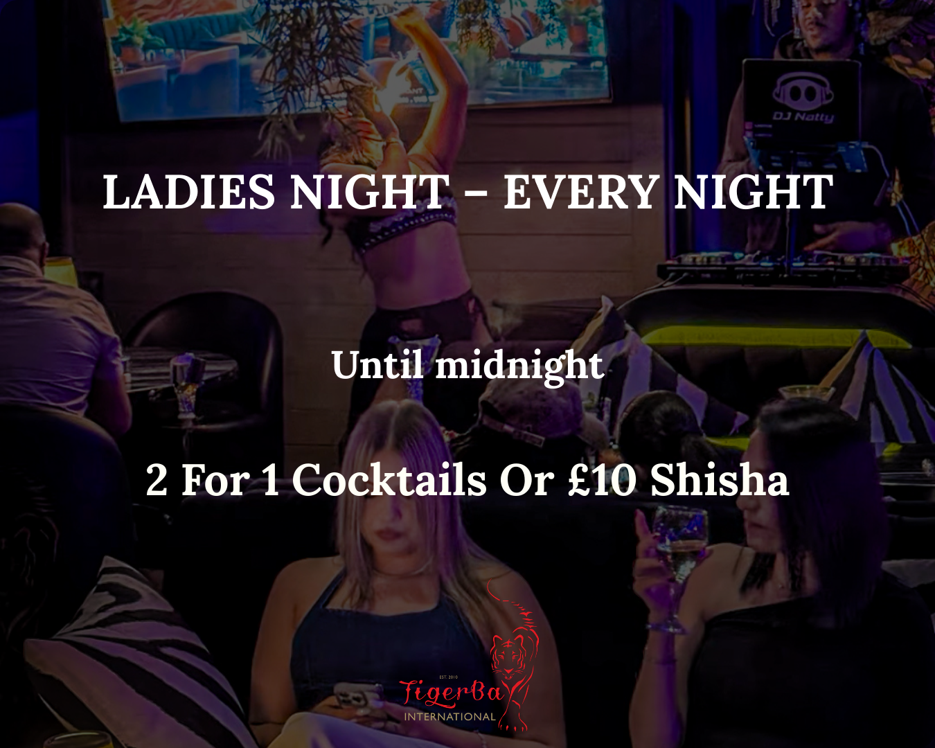 Signature Drinks & Late Night Vibes